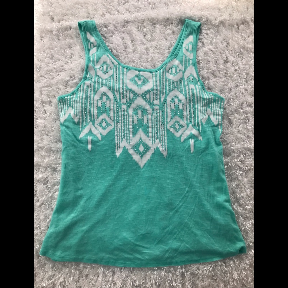 Vanity Aztec tank top-Med